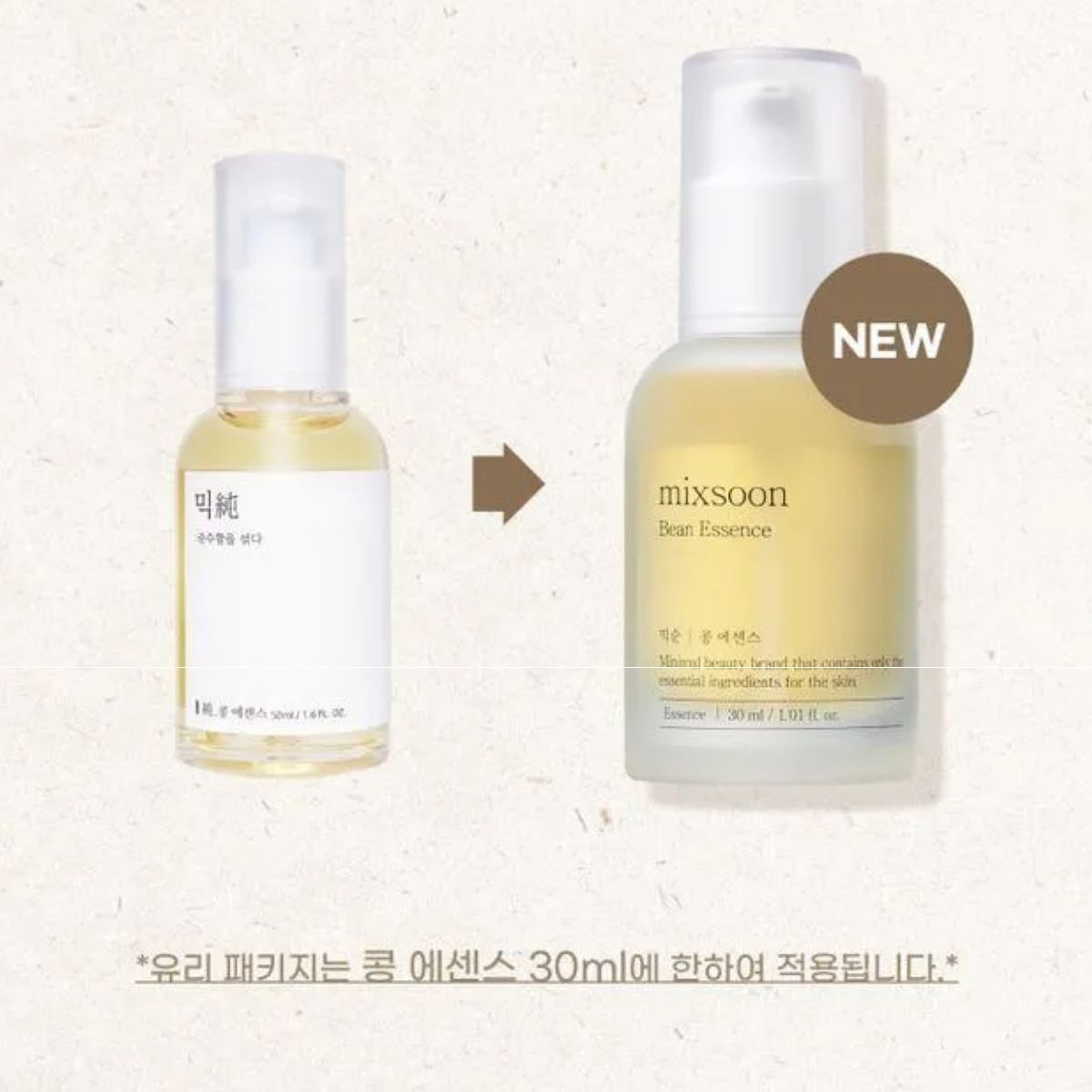 Mixsoon Bean Essence-Nieuw uiterlijk 30ml