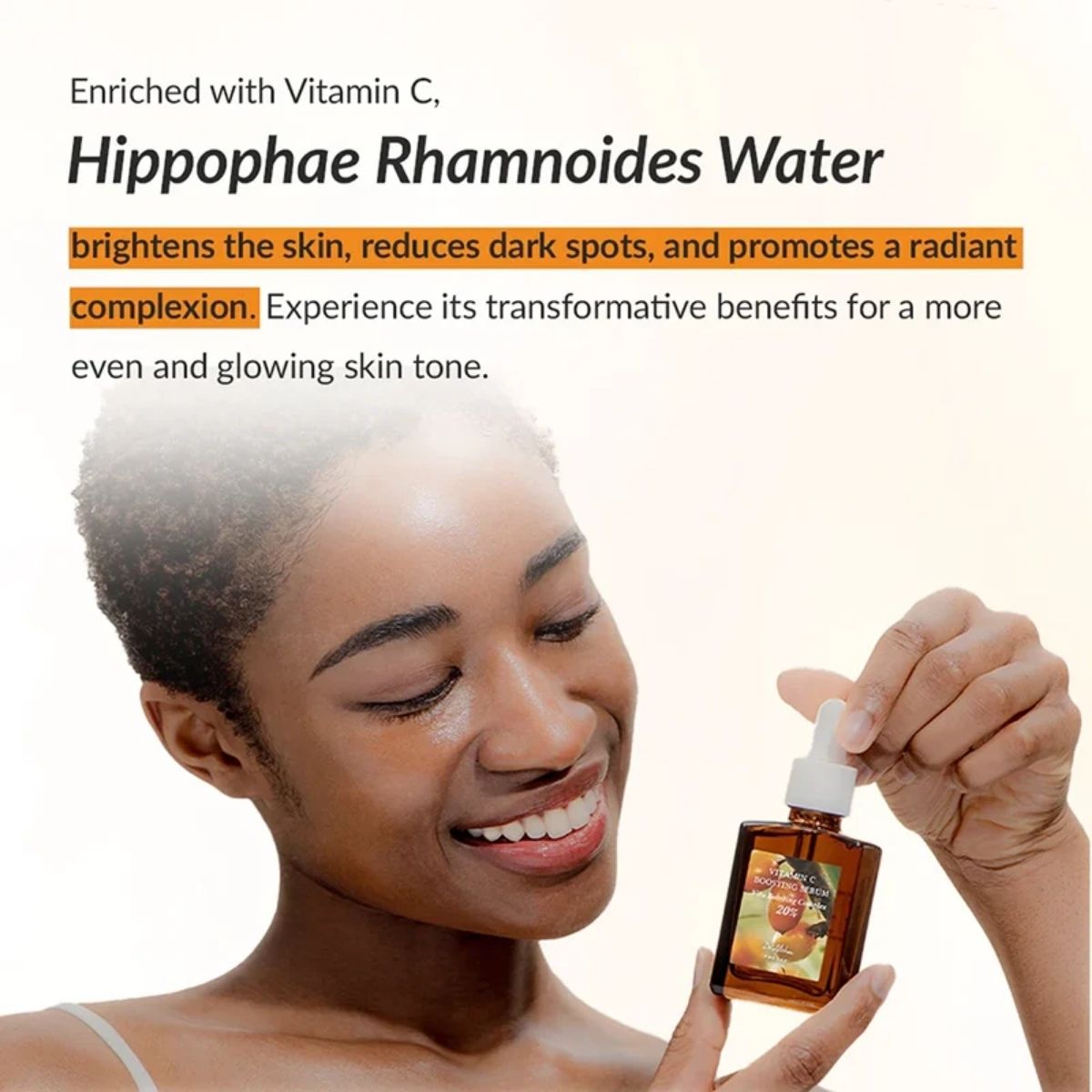 Dr. Althea Vitamin C Boosting Serum met vitamine C-rijk duindoornwater.
