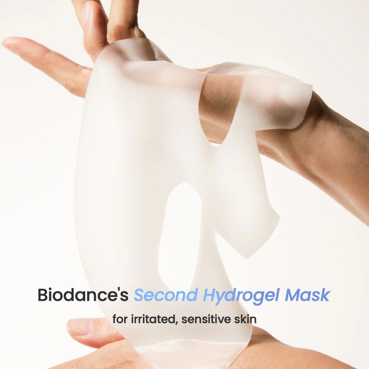 Transparant hydrogelmasker van Biodance Hydro Cera-nol