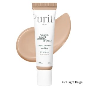 Purito Wonder Releaf Centella BB Cream SPF 30 in kleur 21 Light Beige.