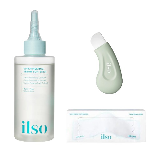 ilso Super Melting Sebum Softener 3 in 1 set
