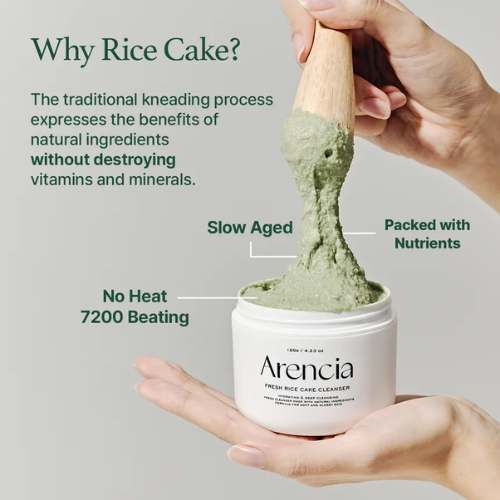 Arencia Fresh Green Rice Mochi Cleanser Sfeerfoto
