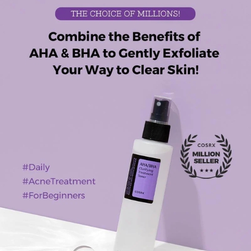 COSRX – AHA/BHA Clarifying Treatment Toner