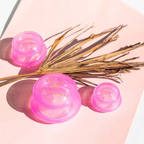 CRYSTALLOVE Body Cupping Set roze Sfeerfoto