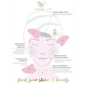 CRYSTALLOVE Gua Sha Clear Quartz Hoe te gebruiken