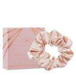 CRYSTALLOVE - Silk Scrunchie Gold