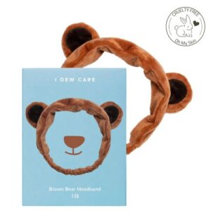 I DEW CARE – Headband – Brown Bear