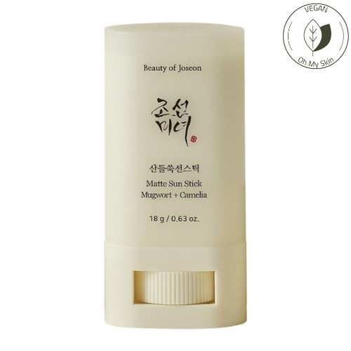 Beauty of Joseon – Matte Sun Stick: Mugwort + Camelia SPF50 PA ++++