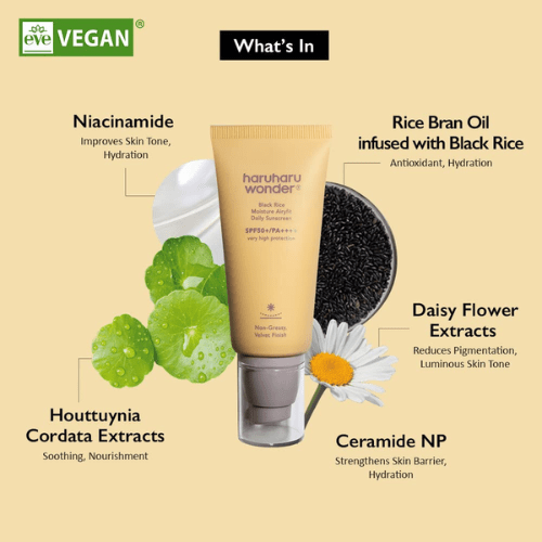 Haruharu WONDER – Black Rice Moisture Airyfit Sunscreen SPF50