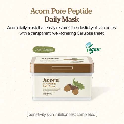 SKINFOOD – Acorn Pore Peptide Daily Mask