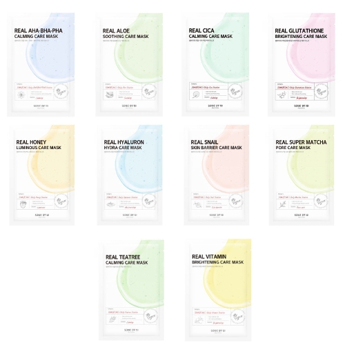 Some by mi – Real Care Mask – 10 types