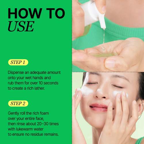 VEGANIFECT – Clean and Glow Green Barley Gel Cleanser 205ml