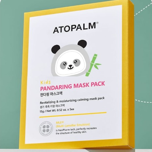 ATOPALM Kids Pandaring Mask Pack Verpakking 5 stuks