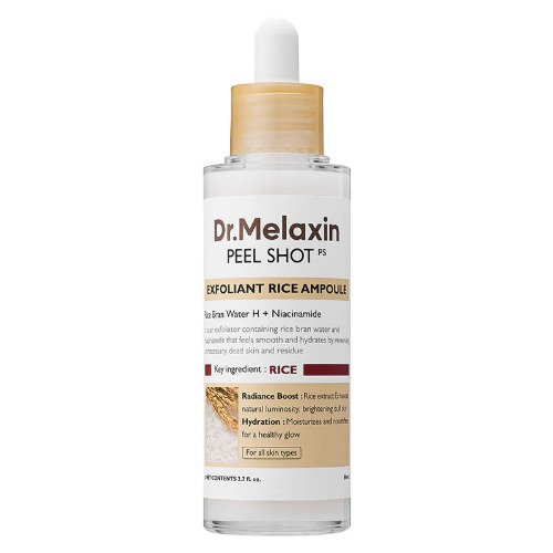 Dr. Melaxin Peel Shot Exfoliant White Rice Ampoule Vooraanzicht