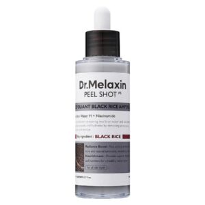 Dr.Melaxin Peel Shot Exfoliant Black Rice Ampoule Vooraanzicht
