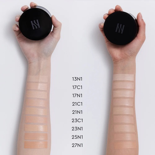 HERA Black Cushion Foundation Shades