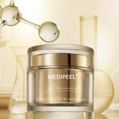 MEDIPEEL Peptide 9 Golden Camellia Wrinkle Cream Sfeerfoto