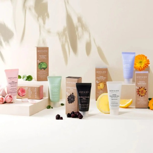 MARY & MAY Vegan Wash Off Mask Mini Gift Set Sfeerfoto 2