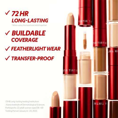 TIRTIR Glide & Hide Blurring Concealer Dekking