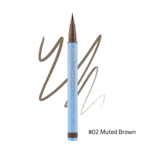 TOO COOL FOR SCHOOL Artclass Mood Pen Liner-Muted brown