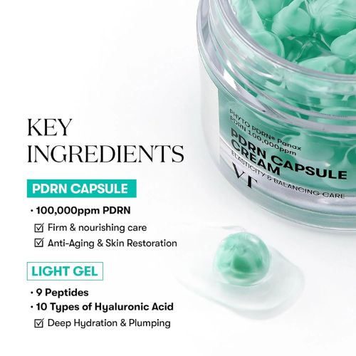 VT PDRN Capsule Cream 100-Ingredienten