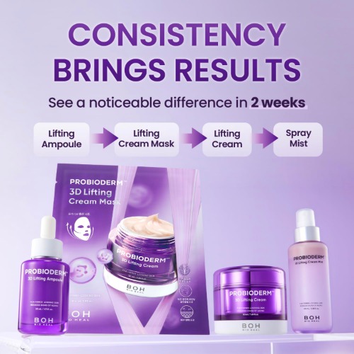 BIOHEAL BOH Probioderm 3D Lifting Cream-Resultaat