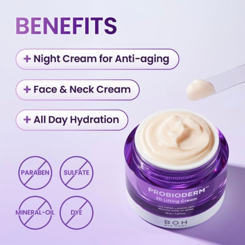 BIOHEAL BOH Probioderm 3D Lifting Cream-Voordelen