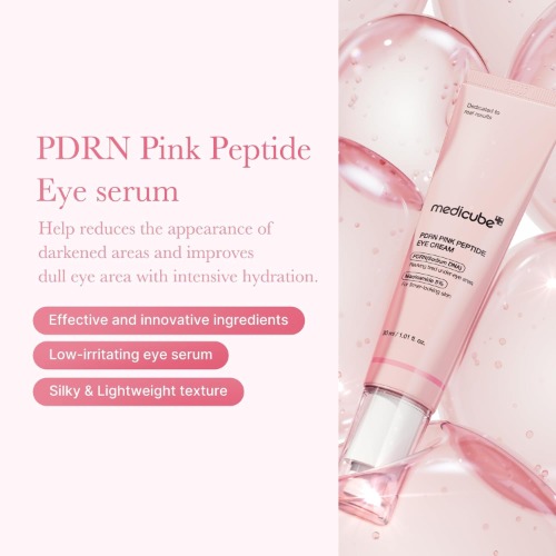 MEDICUBE PDRN Pink Peptide Eye Cream-Voordelen