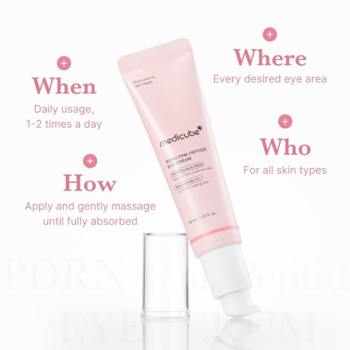 MEDICUBE PDRN Pink Peptide Eye Cream-Wie wat waar
