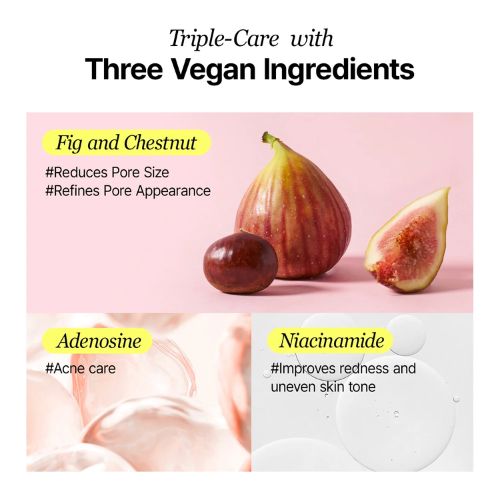 Veganifect Lifting & Balancing Fig Chestnut Pore Tight Ampoule-Ingredienten