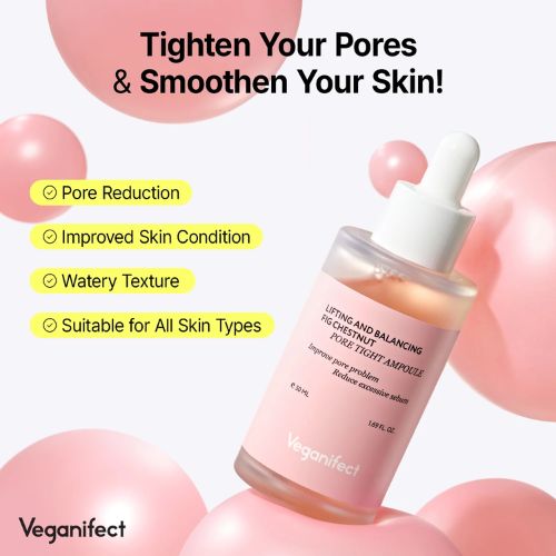 Veganifect Lifting & Balancing Fig Chestnut Pore Tight Ampoule-Voordelen