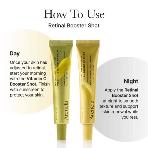Arencia Vitamin C Booster Shot-Hoe te gebruiken