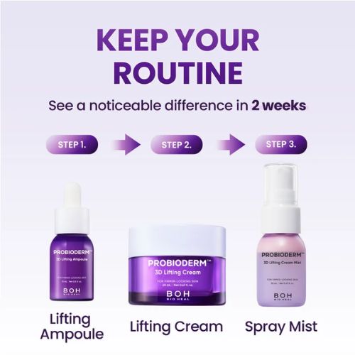 BIOHEAL BOH Probioderm 3D Lifting Travel Kit-Routine