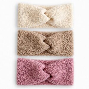 OH MY SKIN Teddy Headband-3 colors