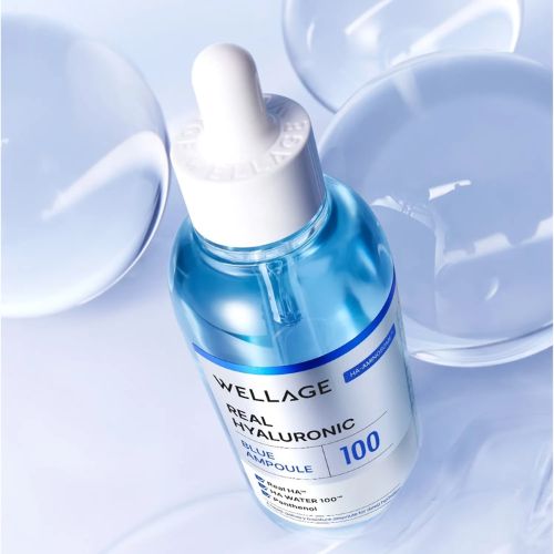 WELLAGE Real Hyaluronic Blue 100 Ampoule-Sfeerfoto 2