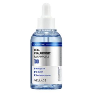 WELLAGE Real Hyaluronic Blue 100 Ampoule-Vooraanzicht