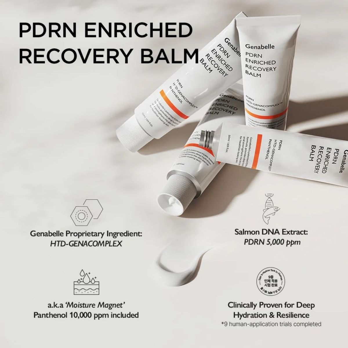 Genabelle PDRN Enriched Recovery Balm-Ingredienten