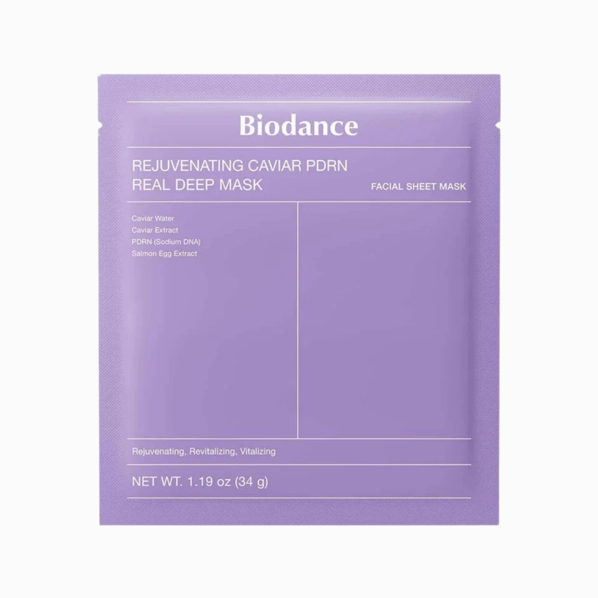Biodance Rejuvenating Caviar PDRN Real Deep Mask 34 g