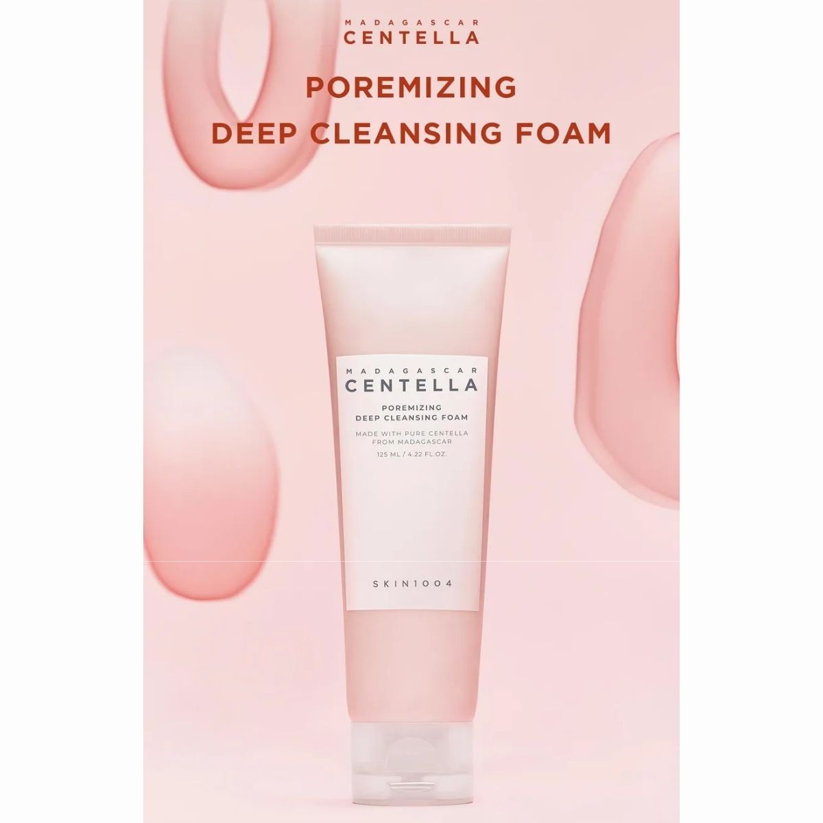 Productbanner van de SKIN1004 Madagascar Centella Poremizing Deep Cleansing Foam